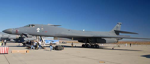 Rockwell B-1B Lancer 86-0122 of the 7th Bomb Wing